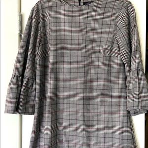 Classic Zara Plaid print dress